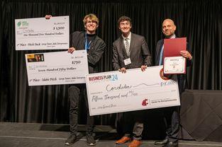 Student-run AI ventures dominate Business Plan Competition